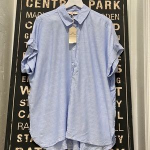 Casa cabana button down short sleeve shirt